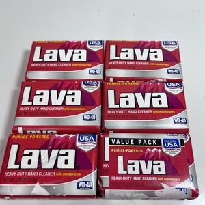 Lot of 6! Lava Soap Heavy-Duty Hand Cleaner pumice powered 5.75‎ oz NEW